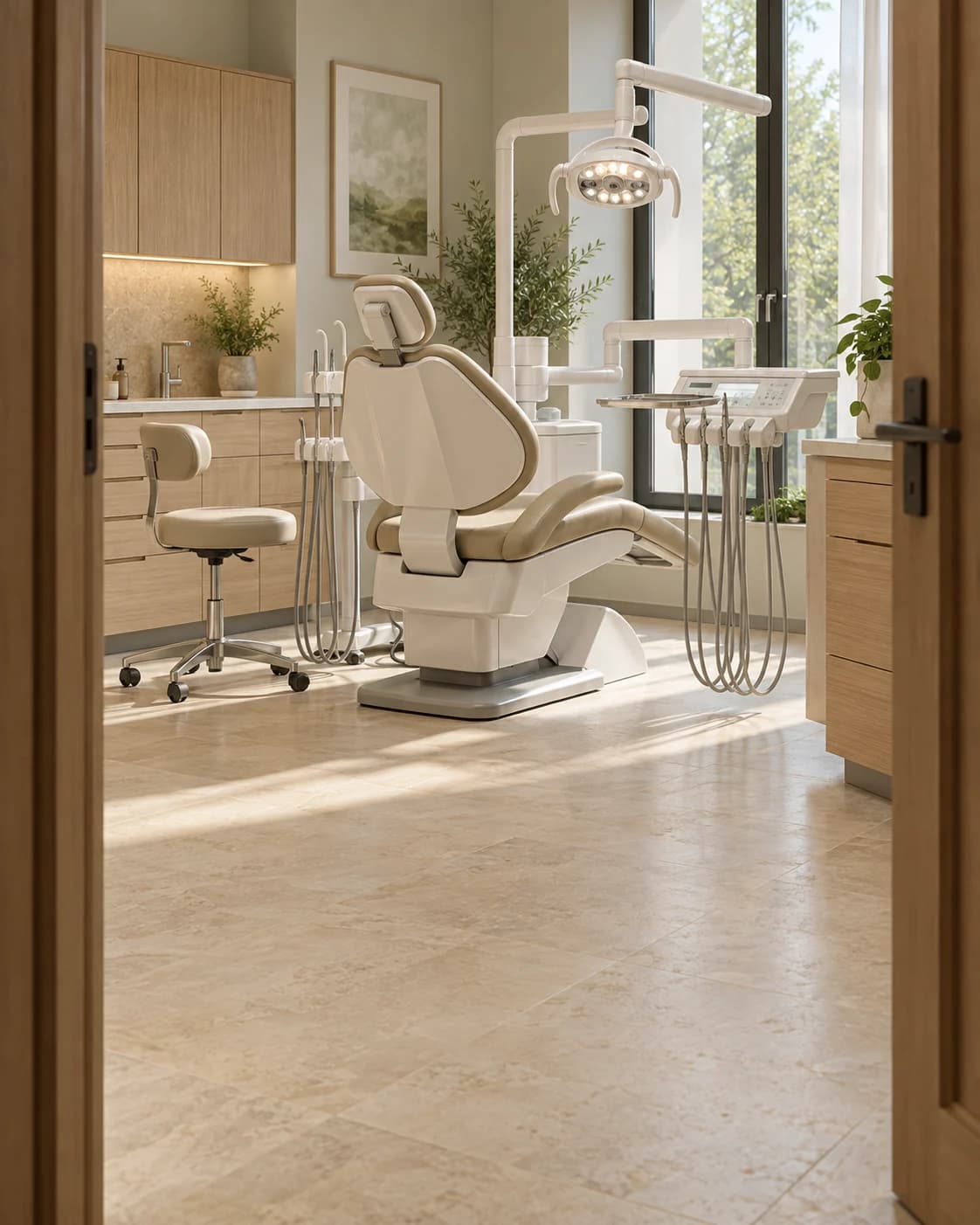 A bright dental practice